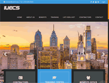Tablet Screenshot of iuec5.com